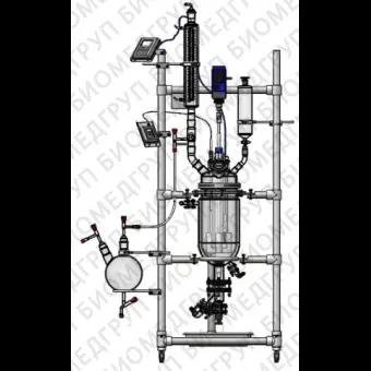 Реактор химический 15 л, EasyChem, DN200, Steroglass, SQHK083688