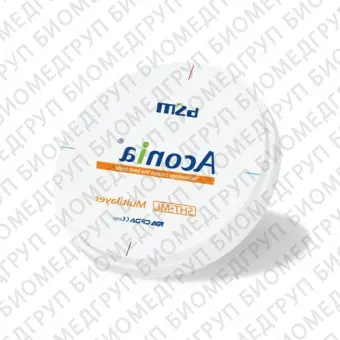 Диск диоксида циркония Aconia, SHT ML, оттенок B2, 98Х18