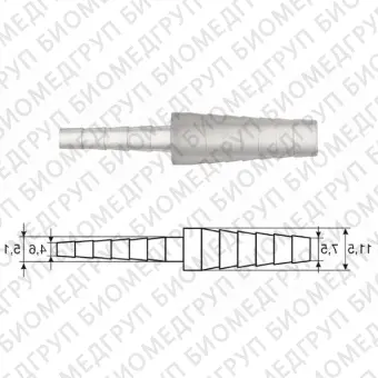 Коннектор одноразовый медицинский универсальный,  2  Mederen