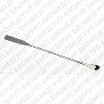 Ложкашпатель, длина 185 мм, ложка 105, диаметр ручки 2 мм, нержавеющая сталь, тип 2, Bochem, 3211