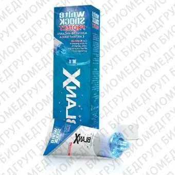 BlanX White Shock Blue Formula отбеливающая паста с лампой