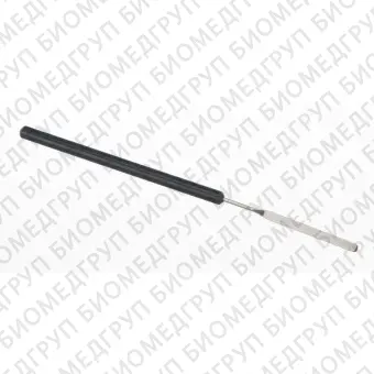 Микрошпатель с ручкой из поливинилхлорида, длина 160 мм, лопатка 405 мм, диаметр ручки 2 мм, нержавеющая сталь, Bochem, 3232