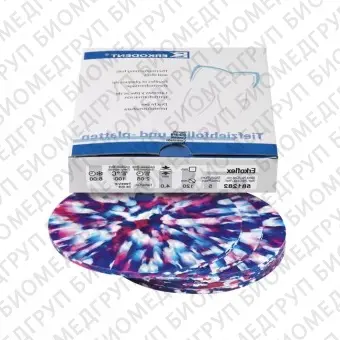 Erkoflex freestyle  термоформовочные пластины, цвет tiedye, 125125 мм, 5 шт.