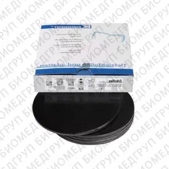 Erkoflex color  термоформовочные пластины, цвет глубокий черный, диаметр 125 мм, 5 шт.