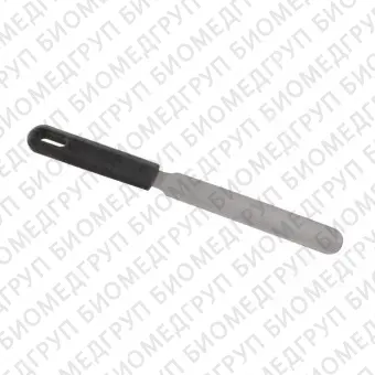 Шпатель с ручкой из поливинилхлорида, длина 202 мм, лопатка 10220 мм, автоклавируемый, нержавеющая сталь, Bochem, 3500