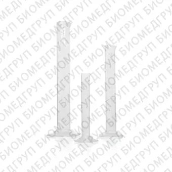 Цилиндр мерныи, 100 мл, класс В, ц.д. 1,0 мл, БС, линейная градуировка, шестигранное основание, 2 шт./уп., Duran DWK, 2139624