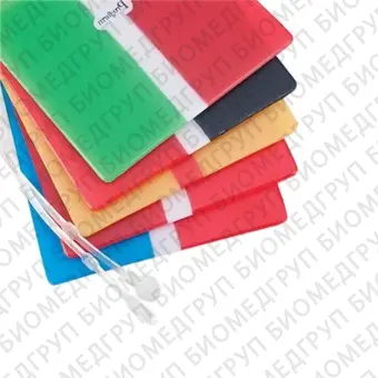 Mouthguard Tricolor  трехцветные пластины для вакуумформера, 4,0 мм 12 шт.