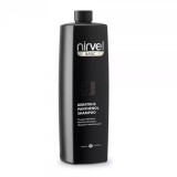 Nirvel, Шампунь для волос питательный с кератином и пантенолом Basic Keratin & Panthenol Shampoo, 1000 мл