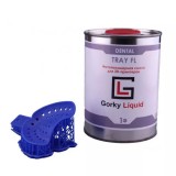 Gorky Liquid Dental Tray FL SLA - фотополимерная смола для стоматологии, цвет синий, 1 кг