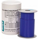 Восковая проволока (S-U-WAX-WIRE) 250г. Schuler-Dental (5,0 мм Средней твердости 62750039 Зеленый)