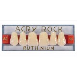 Зубы акриловые Acry Rock фронтальные верхние (планка 6 зубов) (C2 S-25)